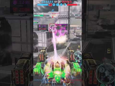 #UE #Leech links UE Scorpion just in time #warrobots War Robots #gaming #wr