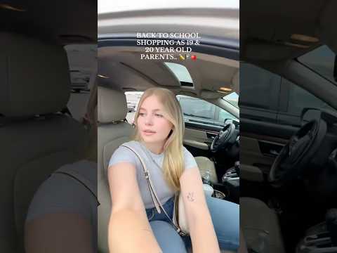 I can’t believe she’s starting school 🥹 #momlife #school #schoollife #mom #shorts #shopping