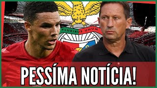 BOMBA! ACABAM DE CONFIRMAR! QUE TRISTE NOTÍCIA! | BENFICA NOTÍCIAS