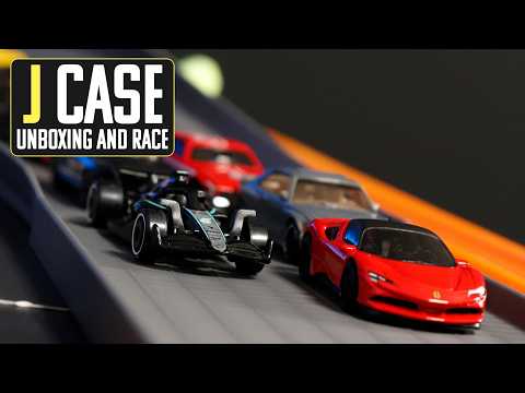 Hot Wheels J Case 2025: Unboxing & Track Test