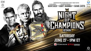 WWE Night of Champions 2026 - PREDICTIONS!!