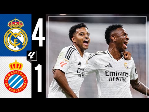 HIGHLIGHTS | Real Madrid 4-1 Espanyol | LaLiga 2024/25