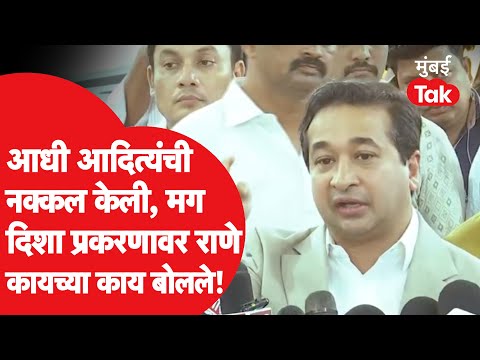 Disha Salian Case: आधी आदित्य ठाकरेंची नक्कल केली, नंतर दिशा प्रकरणात नितेश राणेंचे आणखी गौप्यस्फोट