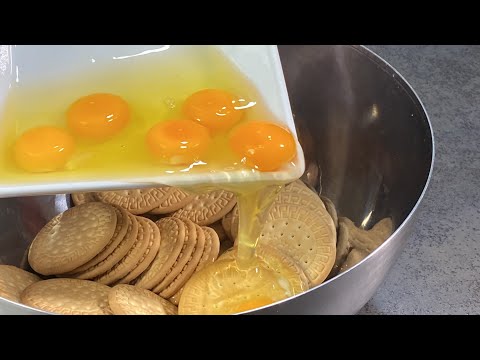 Añadi huevos a las galletas y el resultado sorprendio