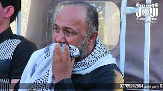 الناعي احمد الكعبي . المرحوم غانم ابو باقر المالكي