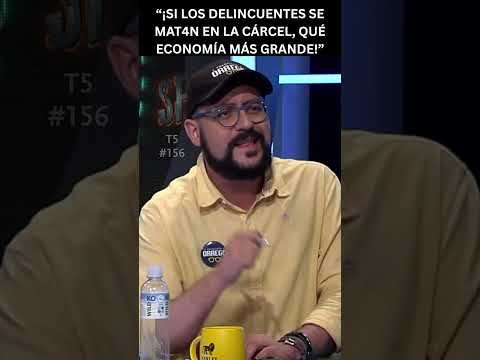 Orrego “¡Si los delincuentes se mat4n en la cárcel, qué economía más grande!” | Sin Filtros T5 #156