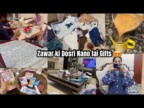 Zawar ki Dosri Nano lai Gifts 😍 My Baby isn’t Feeling Well 🥹 Need Prayers 🤲