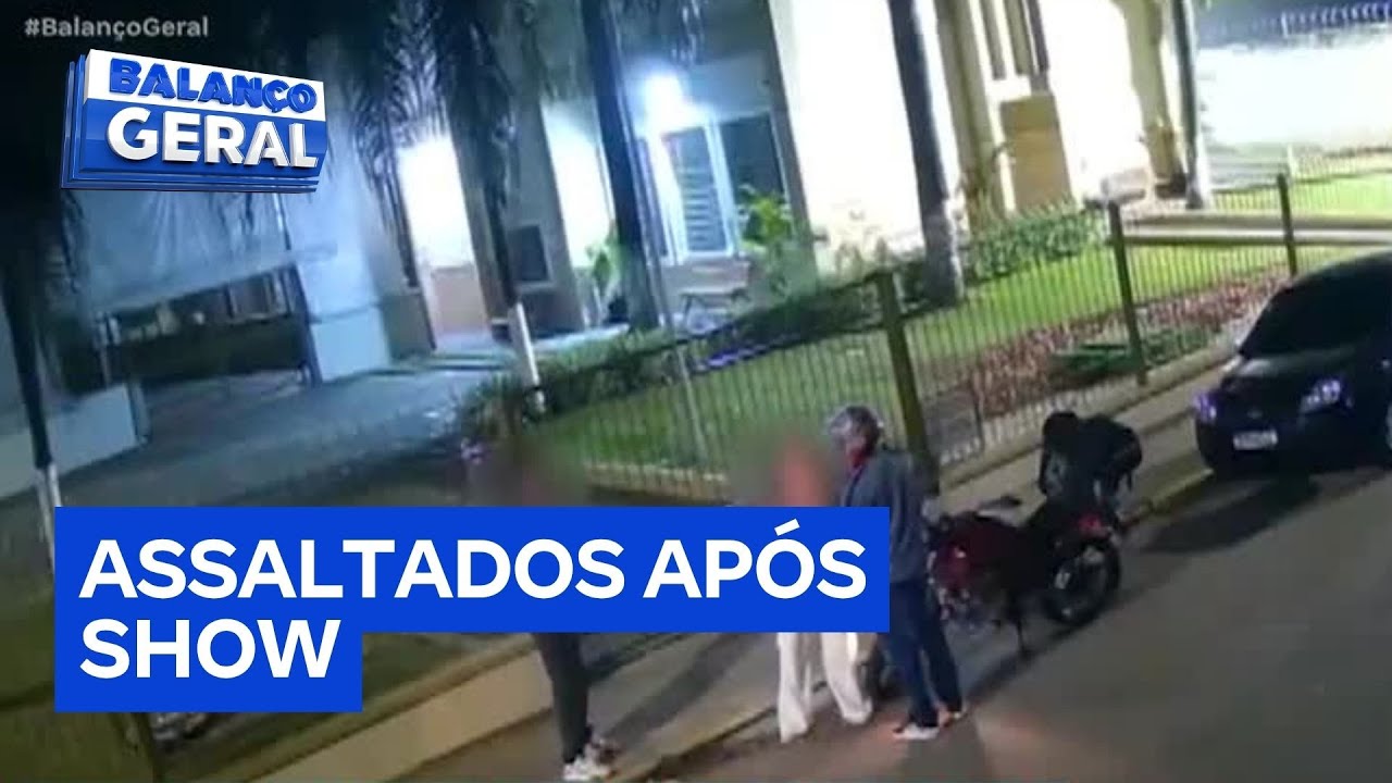 Casal é assaltado a 3 metros de casa após show em São Paulo