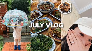 JULY VLOG｜暴雨成都⛈️ 王刚水煮鱼｜黄龙溪｜生病在家一周😷 回国三件套💅 南通我来啦～