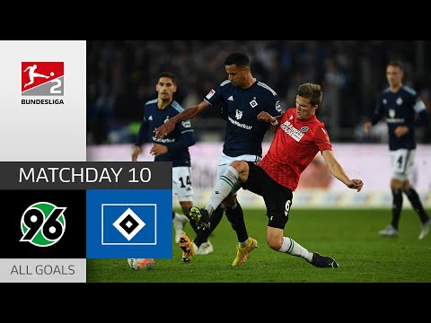 late decision | Hannover 96 - Hamburger SV 1-2 | All Goals | Matchday 10 –  Bundesliga 2 - 2022/23