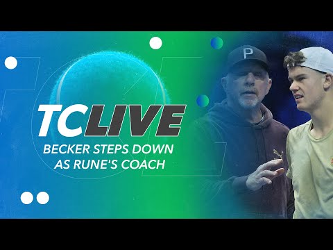 Boris Becker Steps Down as Holger Rune's Coach | Tennis Channel Live