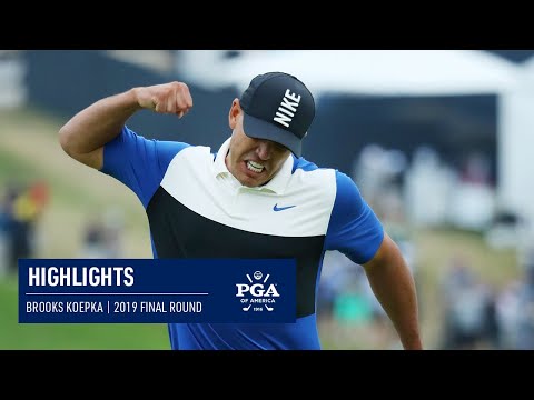 EVERY Shot from Brooks Koepka's Title Defence Final Round | 2019 PGA Championship