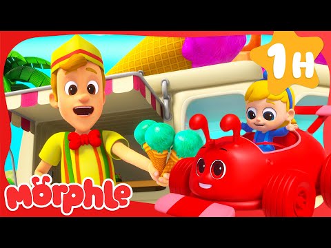 🍦🚗 Morphle’s Big Ice Cream Road Trip Race! 🏁 | Morphle | Kids Road Trip! | Kids Songs and Stories