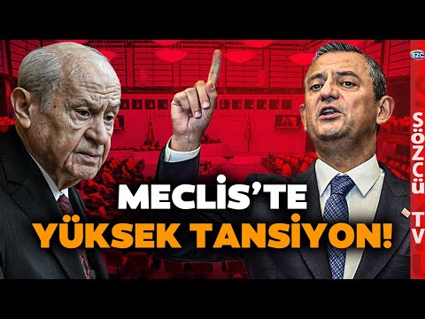 Özgür Özel O Defterleri Açtı MHP'ye Yüklendi! Devlet Bahçeli'den Çok Sert Cevap! Seçim Detayı