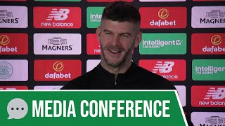 Full Celtic Media Conference: Fraser Forster (18/10/19)