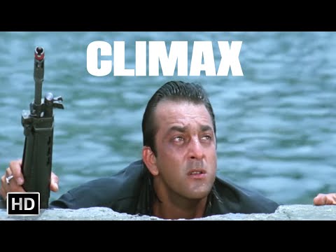 CLIMAX Scene Of Andolan Movie | Sanjay Dutt, Govinda, Divya Bharti, Somy Ali