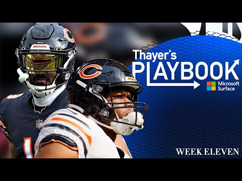Staying alert and alive vs. Falcons | Thayer's Playbook | Chicago Bears video clip