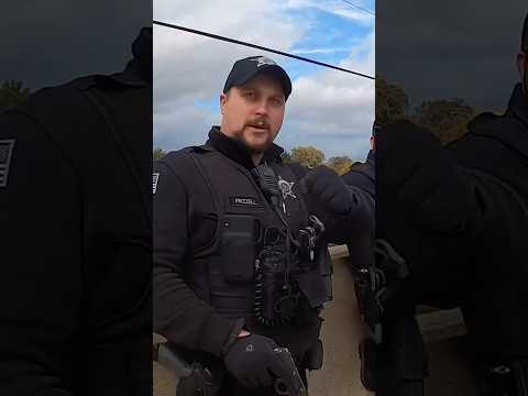 Officer retrieved stolen firearm found in river! #magnetfishing