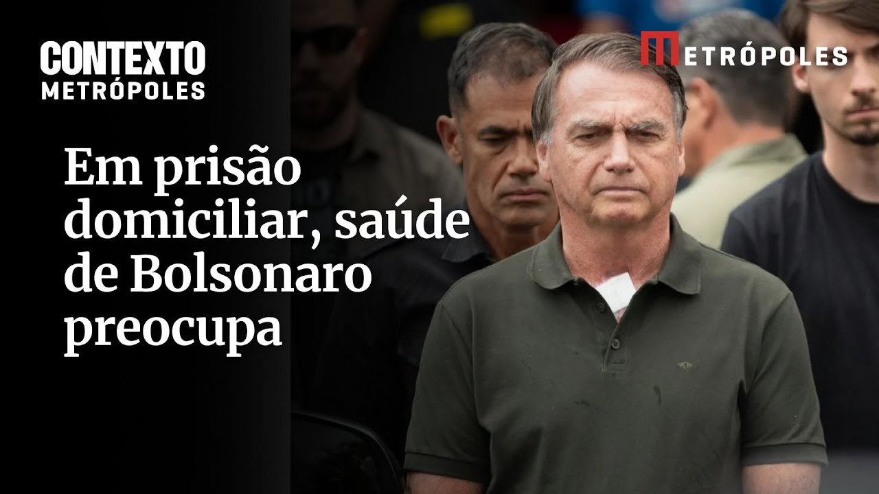 Bolsonaro tem crise de soluço e vômito e recebe atendimento médico em casa