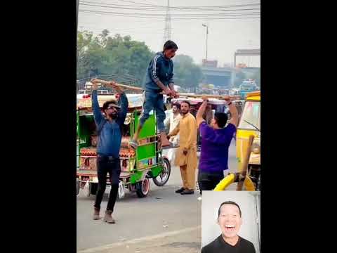 #lagi enak nongkrong di kagetin bambu😄🤣😁 #hiburanlucu😄🤣😁