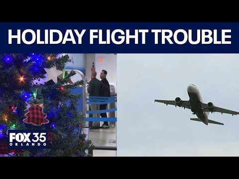 Rising holiday fuel costs could drive up airfares and trigger flight delays