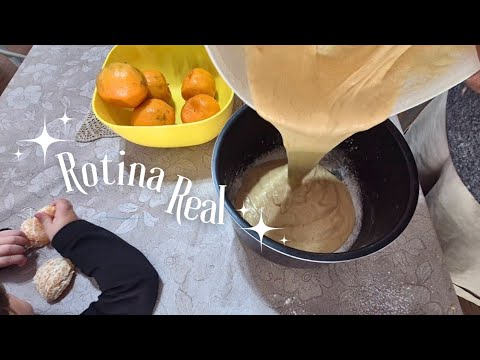 MARIDO FEZ CIRURGIA / FIZ BOLO DE TANGERINA 🍊 ROTINA REAL