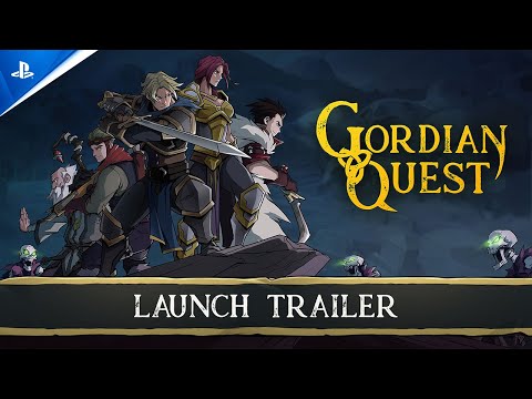 Gordian Quest - PlayStation Launch Trailer | PS5 & PS4 Games