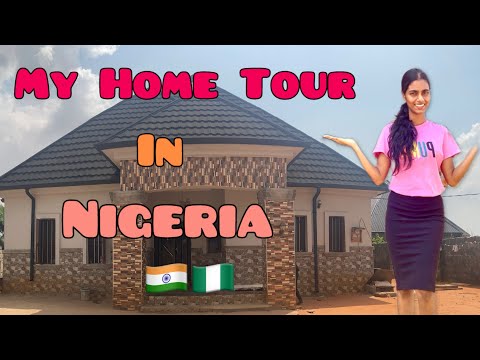 My home tour in Nigeria // Indian in Nigeria// come and see our house🏠🏡