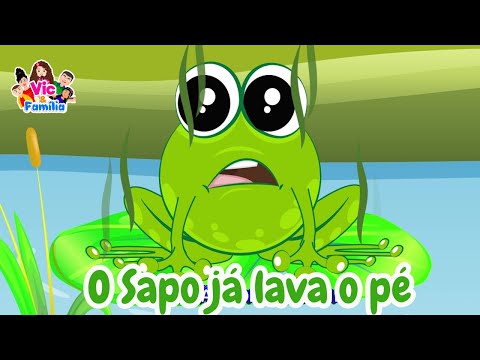 O Sapo já lava o pé/ Roda Pião #desenhoinfantil #musicainfantil