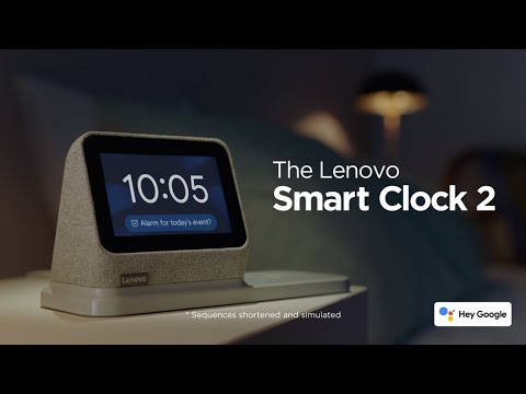 Lenovo Smart Clock 2 - The best bedroom smart clock just got even better