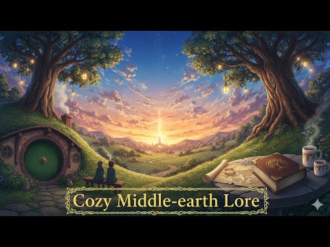 LOTR Lore & Cozy Fantasy | Stories + Music & Ambience