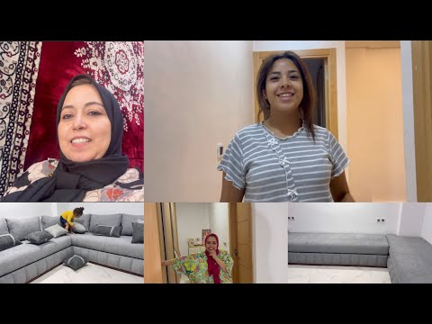 سبك سبك💃🏻هذا النهار لي كنا كنتسناو 🫶فراش الدار 🏠 من البداية إلى النهاية 💪