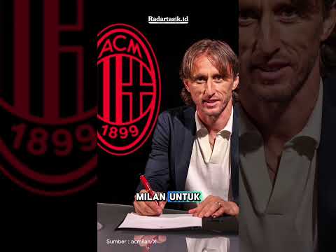 Luka Modric Resmi Bergabung dengan AC Milan: Kontrak Satu Tahun dengan Opsi Perpanjangan