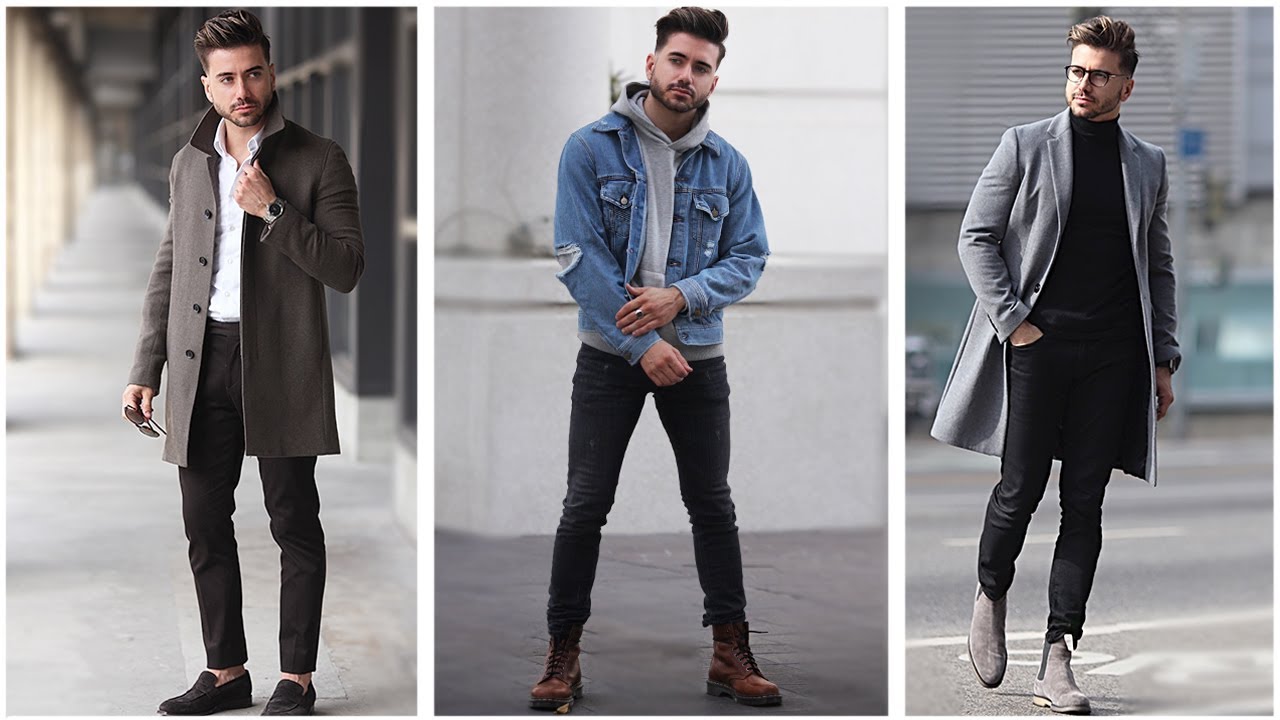 MEN'S FASHION INSPIRATION - WINTER LOOKBOOK 2018 - 3 Easy Outfits for Men