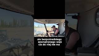 WNĘTRZE KABINY KOMBAJNU AUPAX GM 100