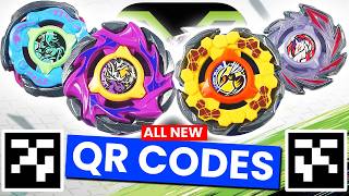 UPDATE QR CODES ANTLER STAG WRIGGLE KRAKEN FORT HORNET WAVE 6 BEYBLADE X APP REAL QR CODES