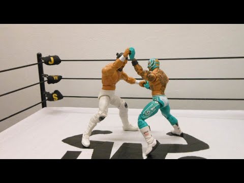 JWS - Rey Mysterio & Andrade Trade Moves