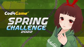 🔴CodinGame / Spring Challenge 2022 / Spider Attack