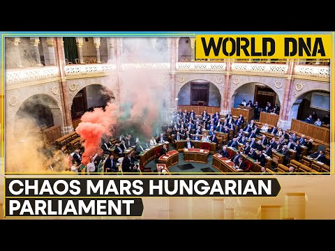 Hungary: Opposition Opposes Bill That Bans Pride March; Ignites Smoke Bombs In Parliament | WION