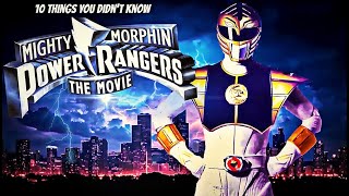 10 Things You Didn't Know About Power Rangers The Movie 