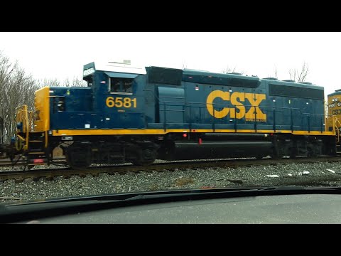 Pan Am GP38-2 On CSX Train w DPU Alright! Pair of GP38-3 Engines on CSX Local Train + More Trains!