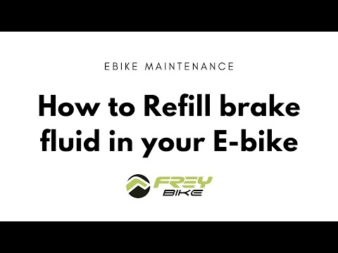 #ebikes How to Refill brake fluid in your E-bike? | More useful videos in the list.