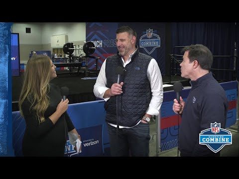Mike Vrabel 1-on-1 | 2022 NFL Scouting Combine video clip