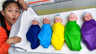 Jannie Lily & Andrea Save the Runaway Baby Dolls!