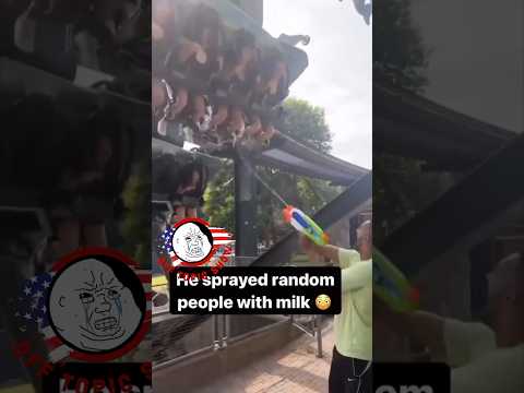Milk Super Soaker Mayhem at Theme Park