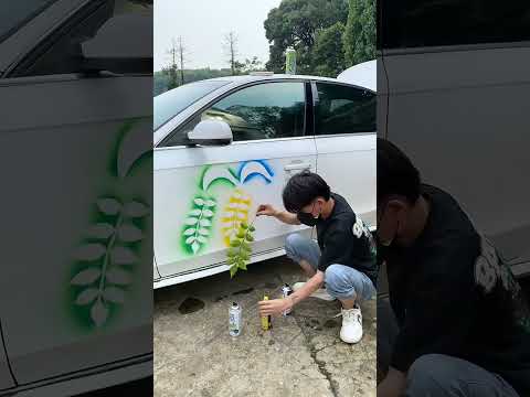 car painting 🎨 part one hundred eighty eight 188 #carpainter #painting #ytshortsvideo