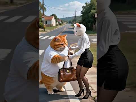 Ai Cat Funny #aicat #aicatart #aicatmeme #aidesign #aifunny #aigenerated