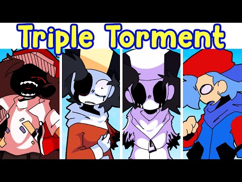 FNF TRIPLE TORMENT (Pokepasta Triple Trouble V2 but Hypno's Lullaby Characters)