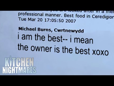 owner writes yelp reviews for his restaurant omg | Full Episodes | Kitchen Nightmares UK