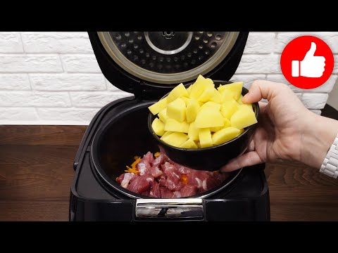 Очередь за добавкой! Бесподобно Вкусно Ужин простой рецепт тушеной капусты с картошкой в мультиварке